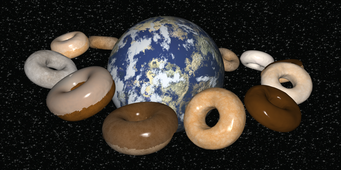 Planet Donut Image